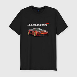 Футболка slim-fit McLaren Motorsport!, цвет: черный