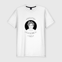 Футболка slim-fit Лип Галлагер, цвет: белый