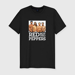Футболка slim-fit RHCP Red Hot Chili Peppers, цвет: черный