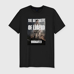 Мужская slim-футболка Uncharted The beginning of Legend