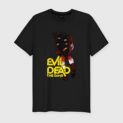 Футболка slim-fit Игра Evil Dead, цвет: черный