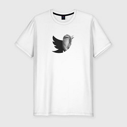 Мужская slim-футболка Илон Маск купил Твиттер