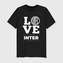 Мужская slim-футболка Inter Love Classic