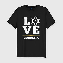 Мужская slim-футболка Borussia Love Classic