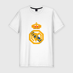 Мужская slim-футболка Football - Real Madrid