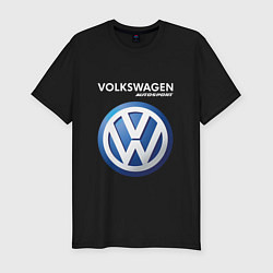 Мужская slim-футболка VOLKSWAGEN Autosport