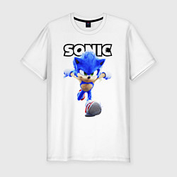 Футболка slim-fit Sonic the Hedgehog 2, цвет: белый