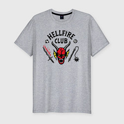 Мужская slim-футболка Hellfire Club Stranger Things 4