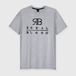 Футболка slim-fit RB Royal Blood, цвет: меланж