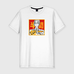Мужская slim-футболка Сюдзи Хамма арт