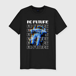 Футболка slim-fit No Future Spaceman, цвет: черный