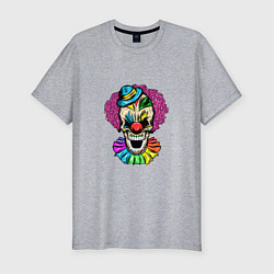 Футболка slim-fit Dead Clown, цвет: меланж