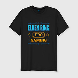 Футболка slim-fit Игра Elden Ring PRO Gaming, цвет: черный