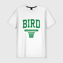 Футболка slim-fit Bird - Boston, цвет: белый