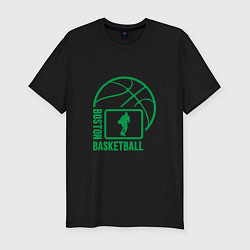 Футболка slim-fit Boston - Basketball, цвет: черный