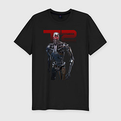 Футболка slim-fit Terminator 2 - T800, цвет: черный