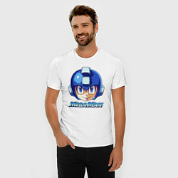 Футболка slim-fit Mega Man - Rockman, цвет: белый — фото 2