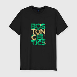 Футболка slim-fit NBA - Celtics, цвет: черный