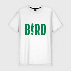 Мужская slim-футболка Bird -Boston