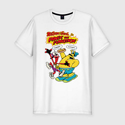 Футболка slim-fit ToeJam & Earl, цвет: белый