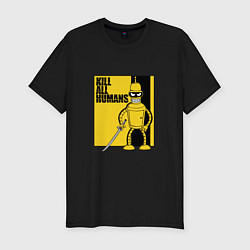 Футболка slim-fit Bender - Kill Bill, цвет: черный