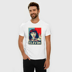 Футболка slim-fit Stranger Things Eleven, цвет: белый — фото 2