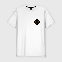 Мужская slim-футболка Знак Тьмы из Dark Souls - мини