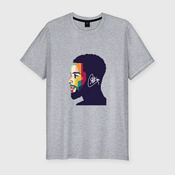 Футболка slim-fit Warriors - Steph Curry, цвет: меланж