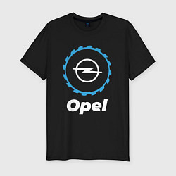 Мужская slim-футболка Opel в стиле Top Gear