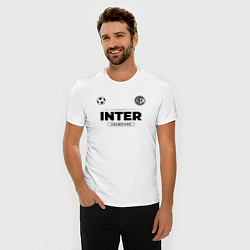 Футболка slim-fit Inter Униформа Чемпионов, цвет: белый — фото 2