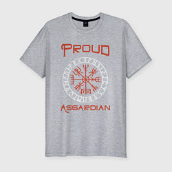 Футболка slim-fit Proud asgardian, цвет: меланж