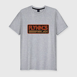 Футболка slim-fit Flynns Arcade, цвет: меланж