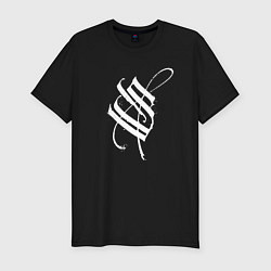 Мужская slim-футболка Stigmata эмблема