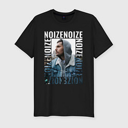 Мужская slim-футболка Noize MC Портрет
