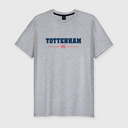 Футболка slim-fit Tottenham FC Classic, цвет: меланж