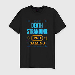 Мужская slim-футболка Игра Death Stranding PRO Gaming