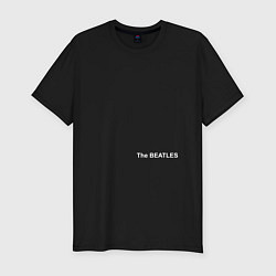 Мужская slim-футболка The Black Album - The Beatles
