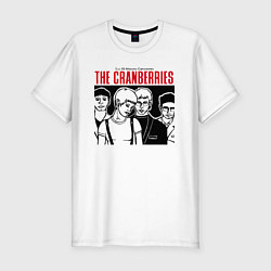 Мужская slim-футболка Sus 50 mejores canciones - The Cranberries