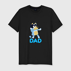 Мужская slim-футболка Doggy Dad
