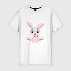 Футболка slim-fit Baby - Rabbit, цвет: белый