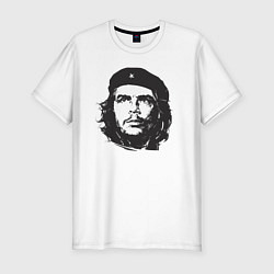 Мужская slim-футболка Че Гевара - рисунок