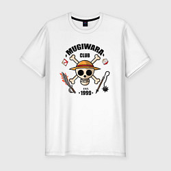 Мужская slim-футболка Mugiwara club