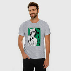 Футболка slim-fit Четвёртый Эспада, цвет: меланж — фото 2
