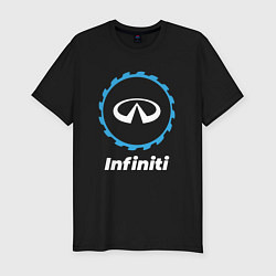 Футболка slim-fit Infiniti в стиле Top Gear, цвет: черный