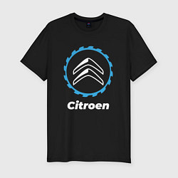 Мужская slim-футболка Citroen в стиле Top Gear