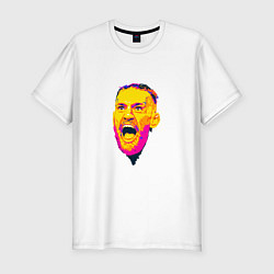 Мужская slim-футболка Conor scream