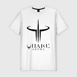 Футболка slim-fit Quake III arena, цвет: белый