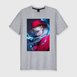 Мужская slim-футболка Felix fan art No Easy
