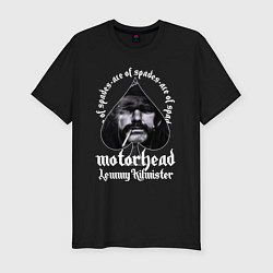 Мужская slim-футболка Lemmy Motorhead