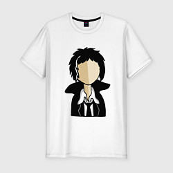 Футболка slim-fit Акутагава, цвет: белый